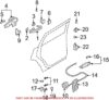 Genuine VW/Audi Exterior Door Handle Base – Rear Driver Side 4L0839885J