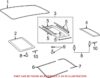 Genuine VW/Audi Sunroof Opening Trim 4L0898925