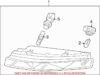 Genuine VW/Audi Parking Light Assembly – Front Driver Side 4L0953041C