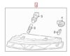 Genuine VW/Audi Turnsignal Light – Front Passenger Side 4L0953042A