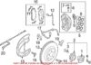 Genuine VW/Audi Disc Brake Caliper – Front Passenger Side 4M0615108H