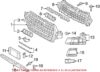 Genuine VW/Audi License Plate Bracket – Front 4M0807287RU6