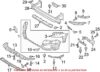 Genuine VW/Audi Mud Guard – Front Driver Side 4M0807547D