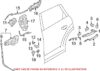 Genuine VW/Audi Door Latch Assembly – Rear Passenger Side 4M0839016K