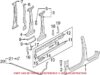 Genuine VW/Audi Door Seal – Passenger Side 4M0839120D