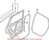 Genuine VW/Audi Door Seal – Rear Passenger Side Forward 4M0839718C