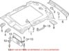 Sun Visor – Driver Side (Without Alcantara Beige)
