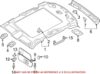 Genuine VW/Audi Sun Visor – Driver Side 4M0857551AJK23