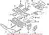 Genuine VW/Audi Console Armrest 4M0864207AFSG4
