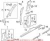 Door Trim Sill Plate Insert – Front Pasenger Side