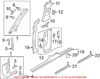 Door Trim Sill Plate Insert – Rear Pasenger Side
