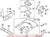 Genuine VW/Audi Sunroof Switch 4M0959613BBC5