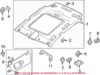 Sun Visor – Pasenger Side (Without Alcantara Silver)
