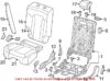 Seat Cushion Pad – Rear Pasenger Side