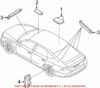 Genuine VW/Audi Radio Antenna Assembly
