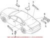 Genuine VW/Audi Radio Antenna Assembly