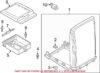 Genuine VW/Audi Console Armrest – Front