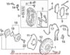 Genuine VW/Audi Disc Brake Pad Pin 4S0698269A