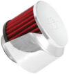 K&N 1.5in Flange ID x 3in OD x 2.5in Height Clamp On Crankcase Vent Filter
