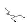MBRP 19-21 VW Jetta GLI T304 SS 3in Cat-Back Dual Split Rear Exit Exhaust - Carbon Fiber Tips