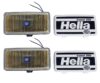 Hella 550 Series 55W 12V H3 Fog Lamp Kit - Amber