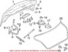 VW Trunk Lock Actuator Motor 561827505B