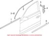 Door Rub Strip – Front Driver Side (Chrome)