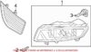 Fog Light Trim – Front Passenger Side