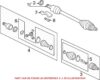 CV Axle Assembly – Front Driver Side