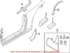 VW Protective Foil – Rear Passenger Side 5C5821714A
