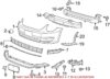 VW Grille – Front Passenger Side 5C5854662FZLL