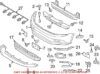 Bumper Cover Support Rail – Front Passenger Side