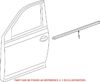 Window Trim Seal – Front Driver Side (Black)
