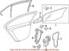 Glass Channel – Rear Passenger Side Upper (Black)