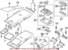 VW Sun Visor – Driver Side 5G0857551AM2F4