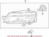VW Fog Light – Front Driver Side