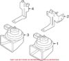 VW Horn Bracket 5G0951182D
