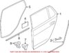 VW Door Seal – Rear Driver Side Outer