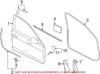 VW Door Seal – Front Driver Side Outer 5GM837651A