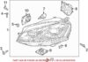 VW Headlight Assembly – Front Driver Side 5GM941077