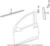 VW Window Aperture Seal – Passenger Side Outer 5K3837478D5AP