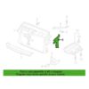 VW Radiator Air Duct – Passenger Side 5N0121284J