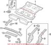 VW Bumper Impact Bar Bracket – Rear Driver Side 5N0804473
