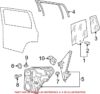 VW Window Channel – Rear Driver Side 5N0839431F5AP