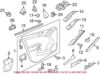 VW Door Window Switch Bezel – Front Driver Side 5N186725581U