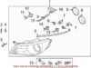 VW Headlight Assembly – Passenger Side (Halogen) 5N1941032AC