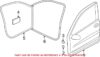 VW Door Seal – Front Passenger Side Outer 5NN8377025AP
