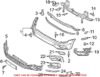 VW Bumper Cover Support Rail – Front Passenger Side