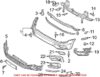 VW Bumper Cover Spacer Panel – Front Driver Side Lower