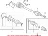 CV Axle Assembly – Front Driver Side
